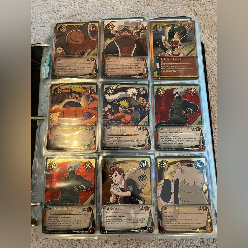 Naruto TCG cards